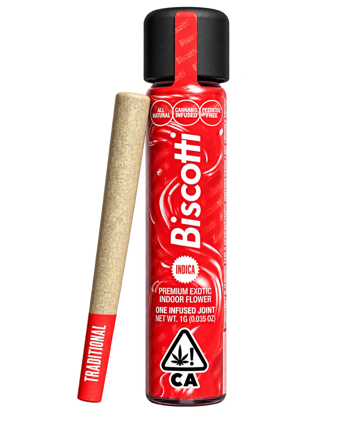 Traditional Co — Traditional - Biscotti 1g Infused Pre-roll