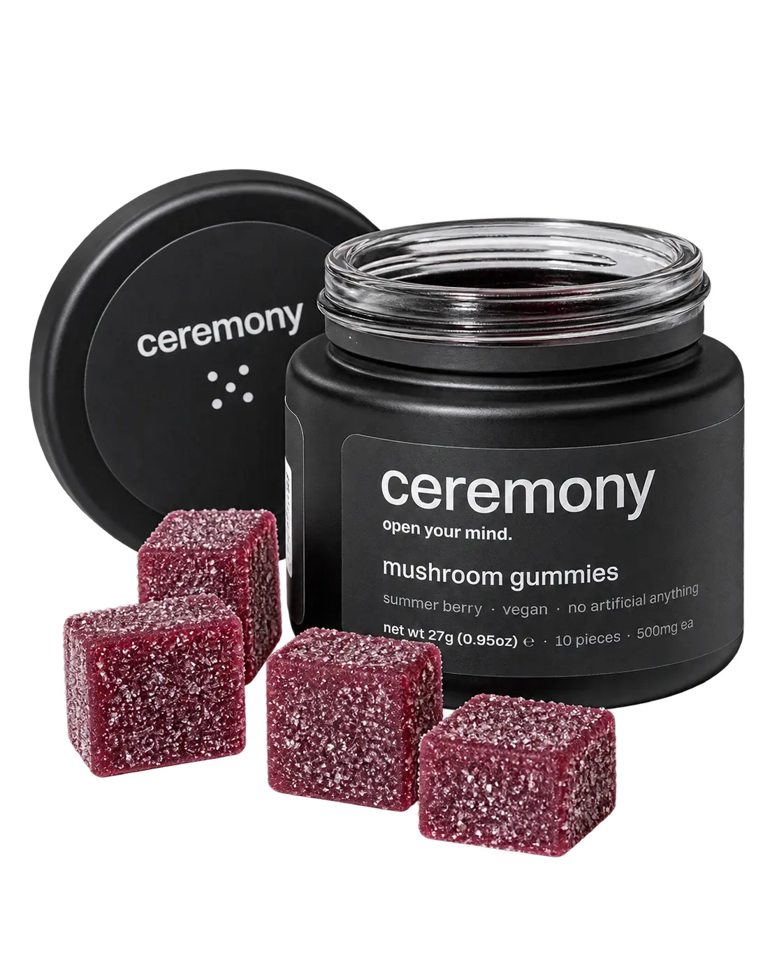 Ceremony — Ceremony Summer Berry Mushroom Gummies 500mg