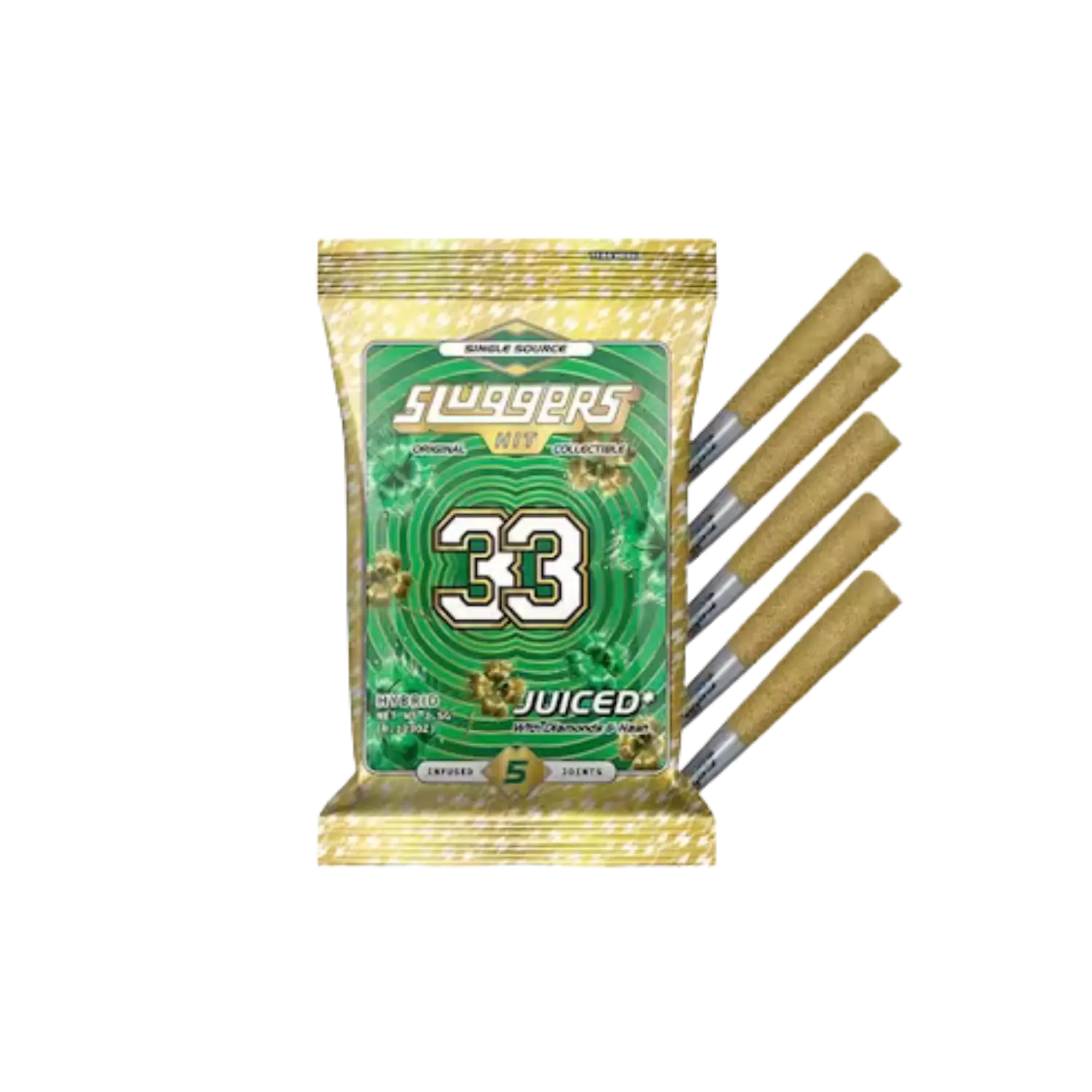 Sluggers — Mini Blunt 5-Pack · 33 Hybrid